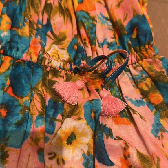 Zimmerman Floral Kids Dress with Ruffle Details - Picture 4 of 5